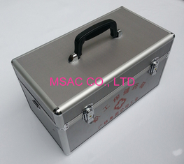 Kotak P3K Aluminium Profesional 3MM MDF Dengan Panel ABS Berlian Perak